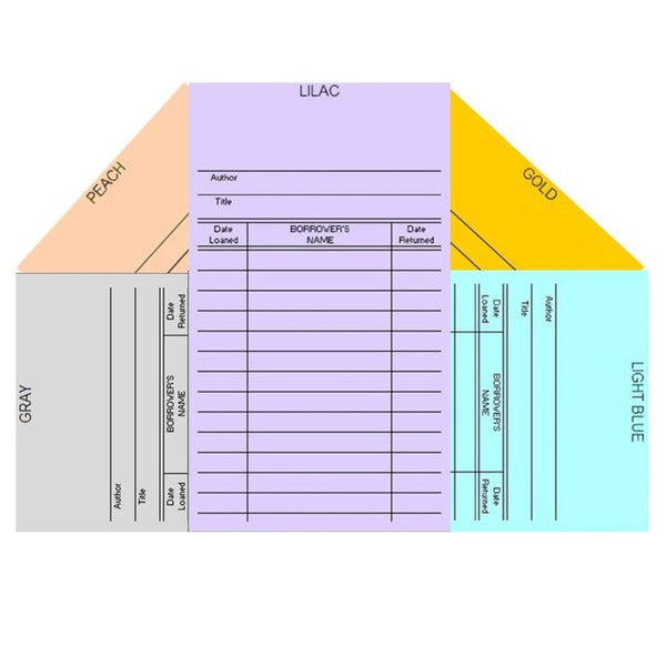 Color Library Cards – Colonial Cards