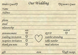 Wedding Planning Organization Cards